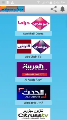 Arabic TV تلفزيون قنوات عربي android App screenshot 6